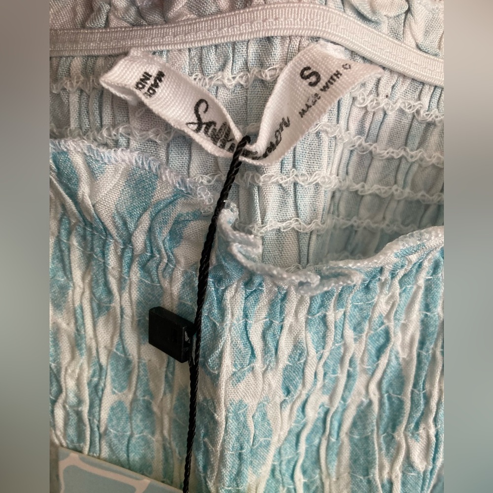 Salty Lemon | NWT Women’s Ice Mint Spaghetti Strap Jumpsuit - Picture 9 of 10